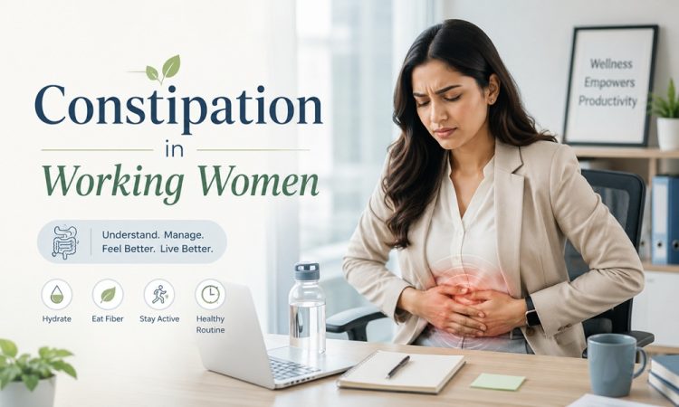 constipation in working women